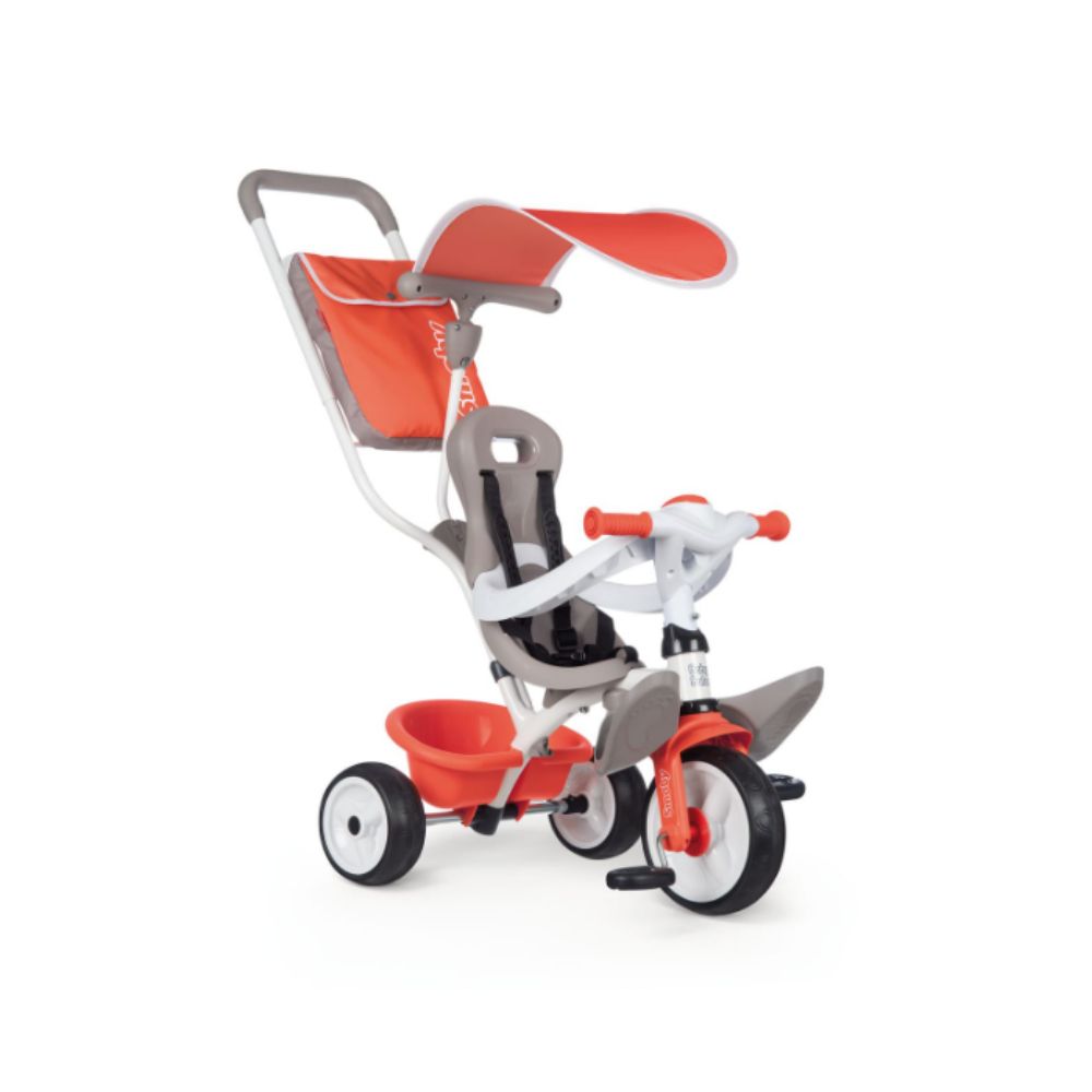 Smoby 3 in 1 Baby Balade Tricycle - Red