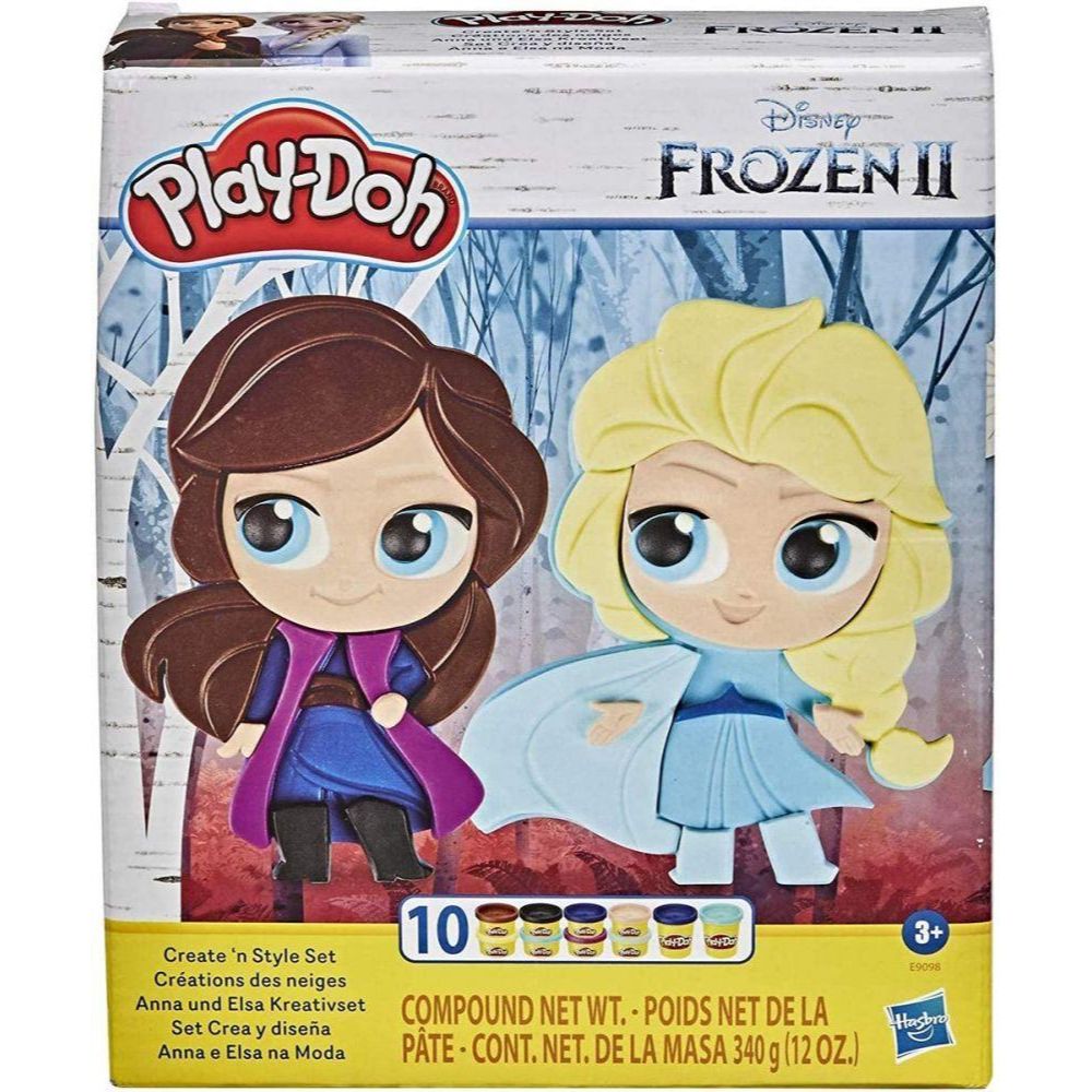 Play Doh Set Disney Frozen 2 Create N Style by Anna and Elsa