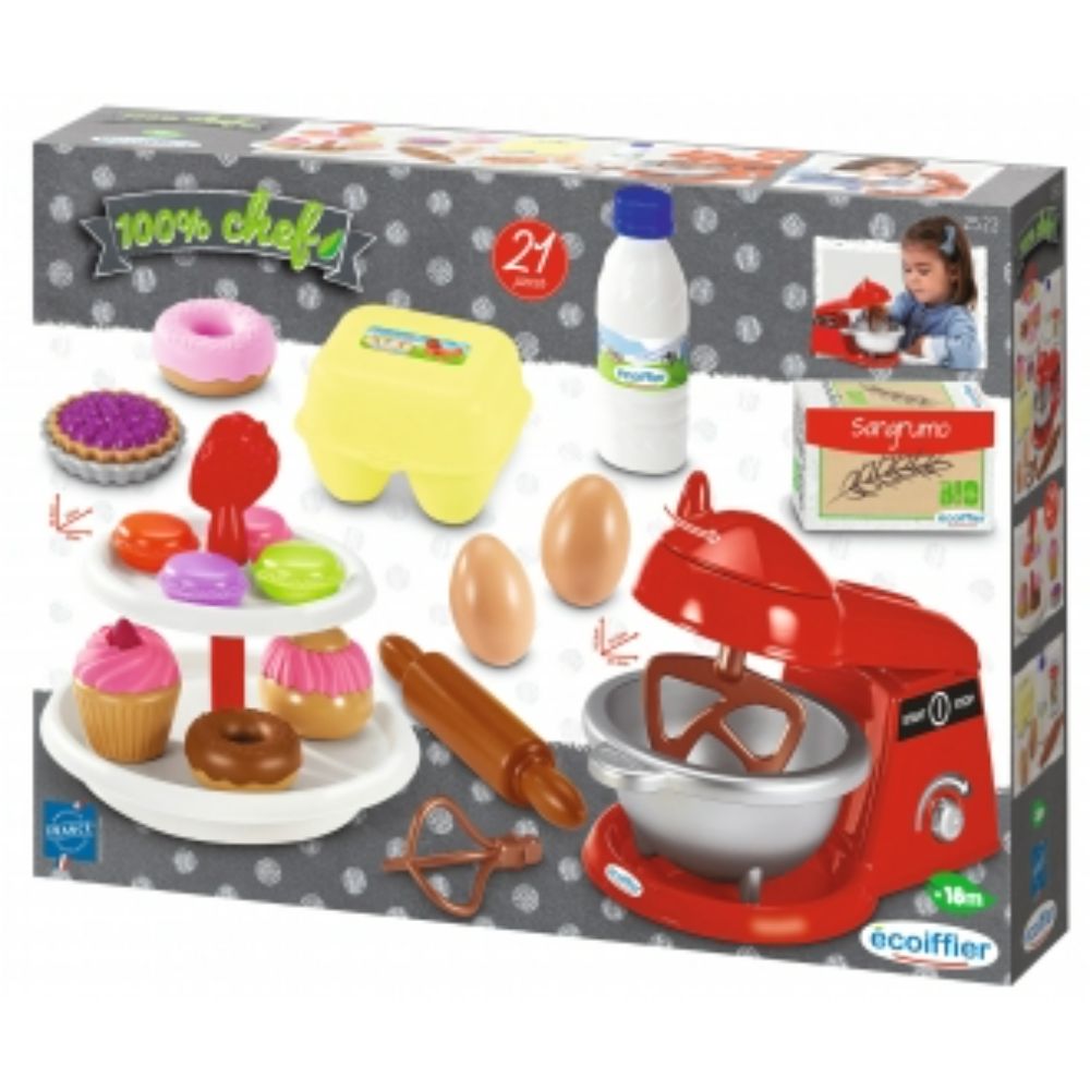 Simba - Ecoiffier 100 Chef Pastry set