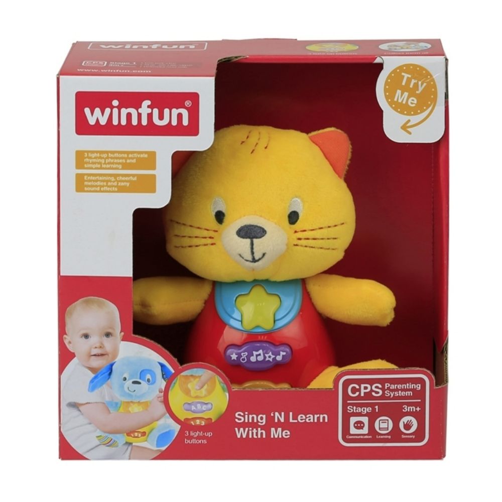 Winfun Sing 'N Learn With Me-Kelsey Cat Winfun Sing 'N Learn With Me-Kelsey Cat