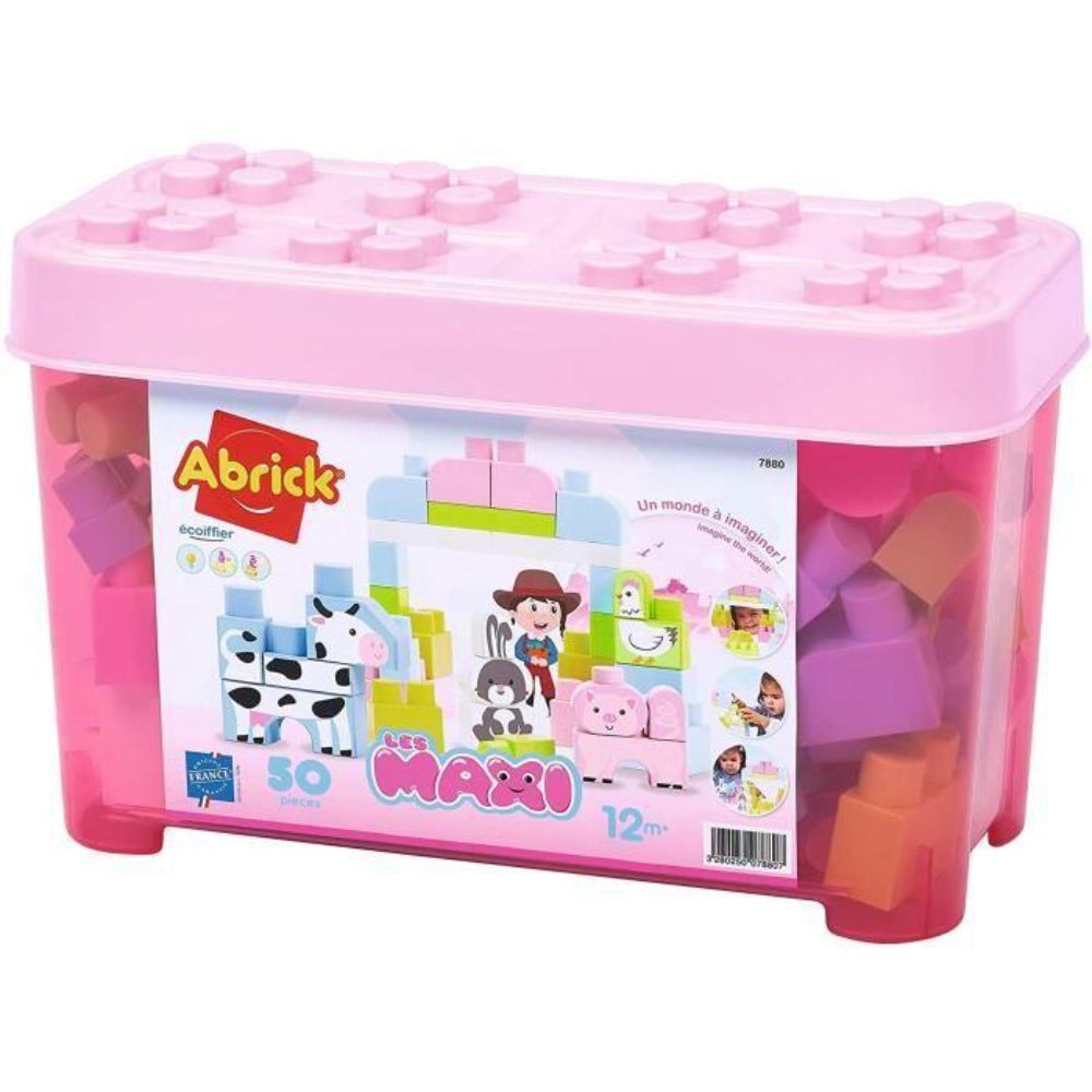 Ecoiffier  Les Maxi Farm animals Barrel 50pc