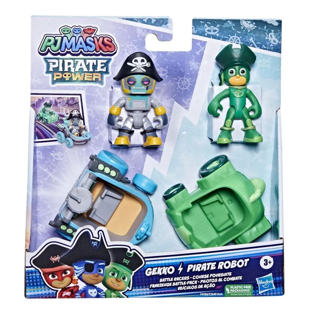 PJ Mask Gekko Vs. Pirate Robot