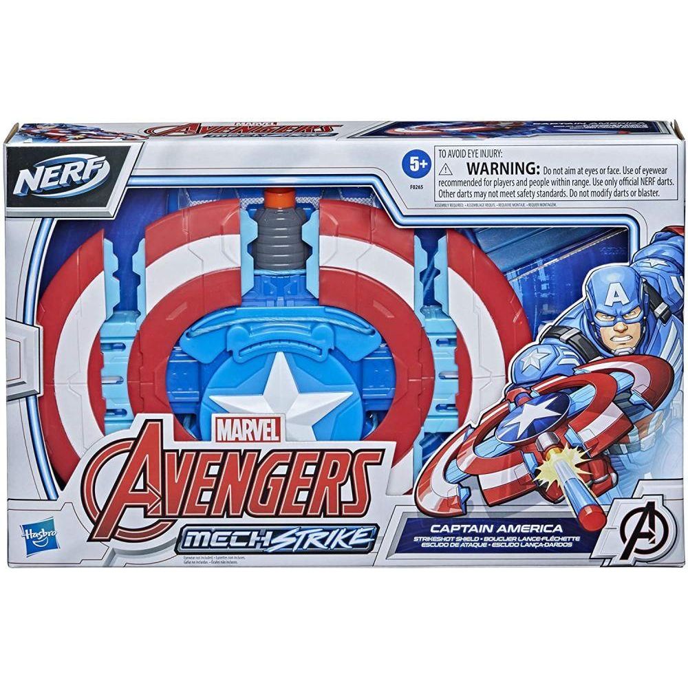 Nerf Gaming Avengers Mech Strike Role Play Cap