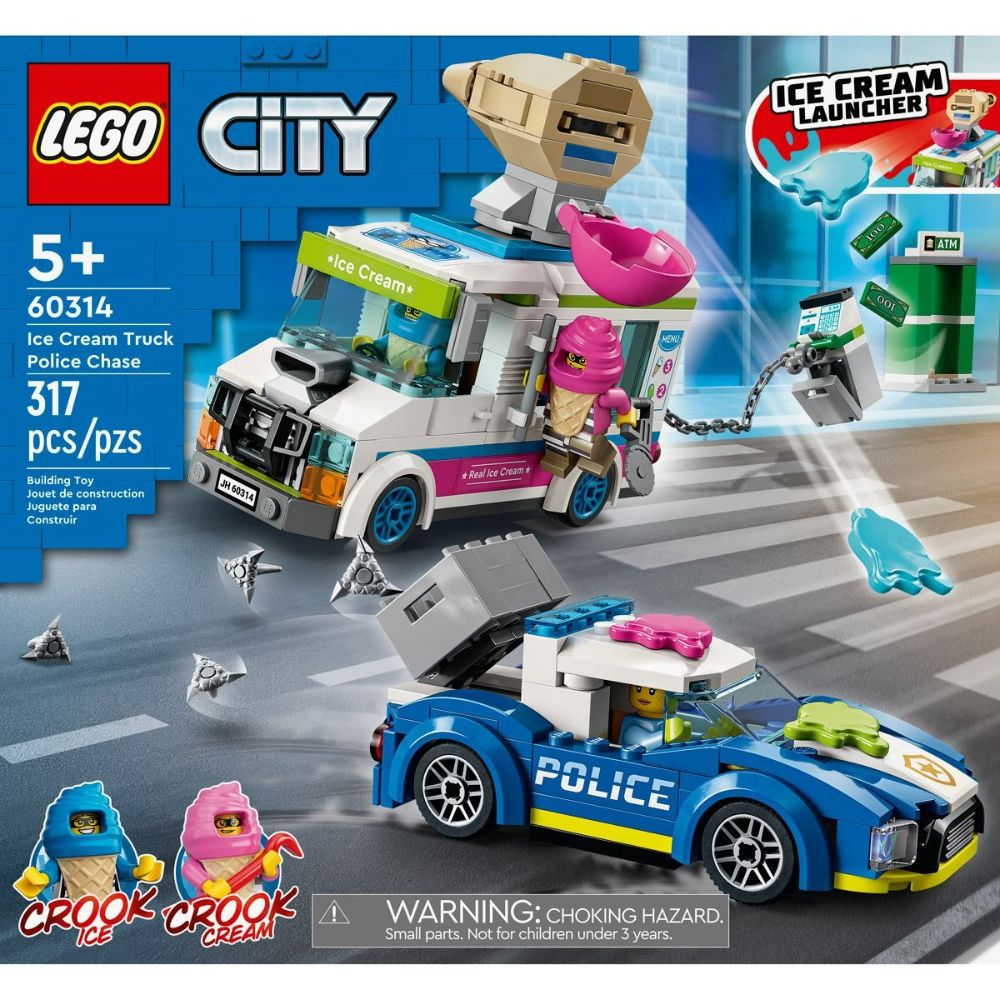 Lego  Ice Cream Van Police