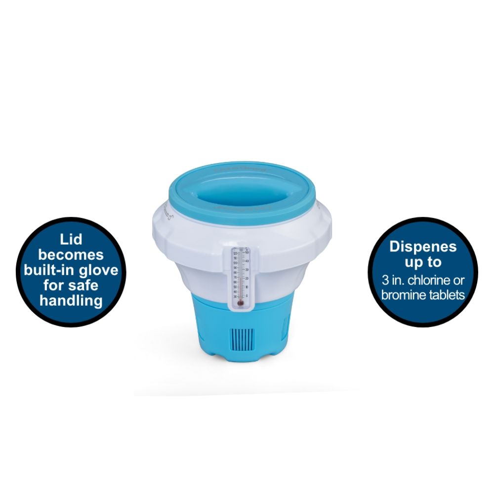 Bestway FlowClear™ Chemical Floater with ChemGuard Protective Glove