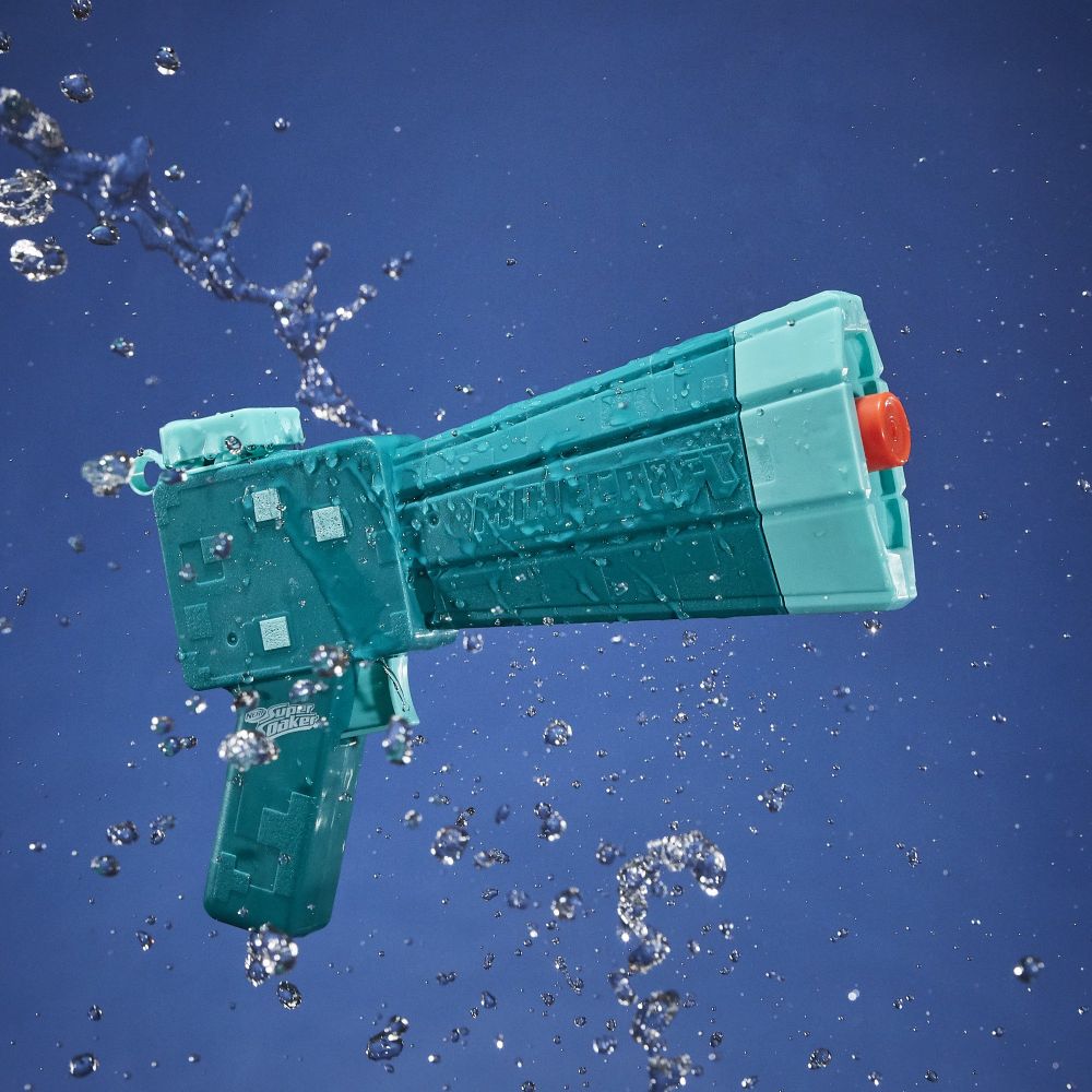 Nerf Super Soaker Minecraft Glow Squid