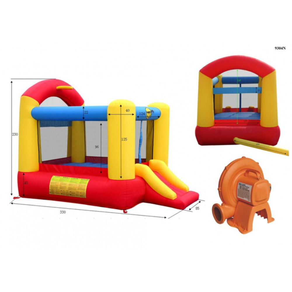 Happy Hop Slide And Hoop Bouncer  Image#2