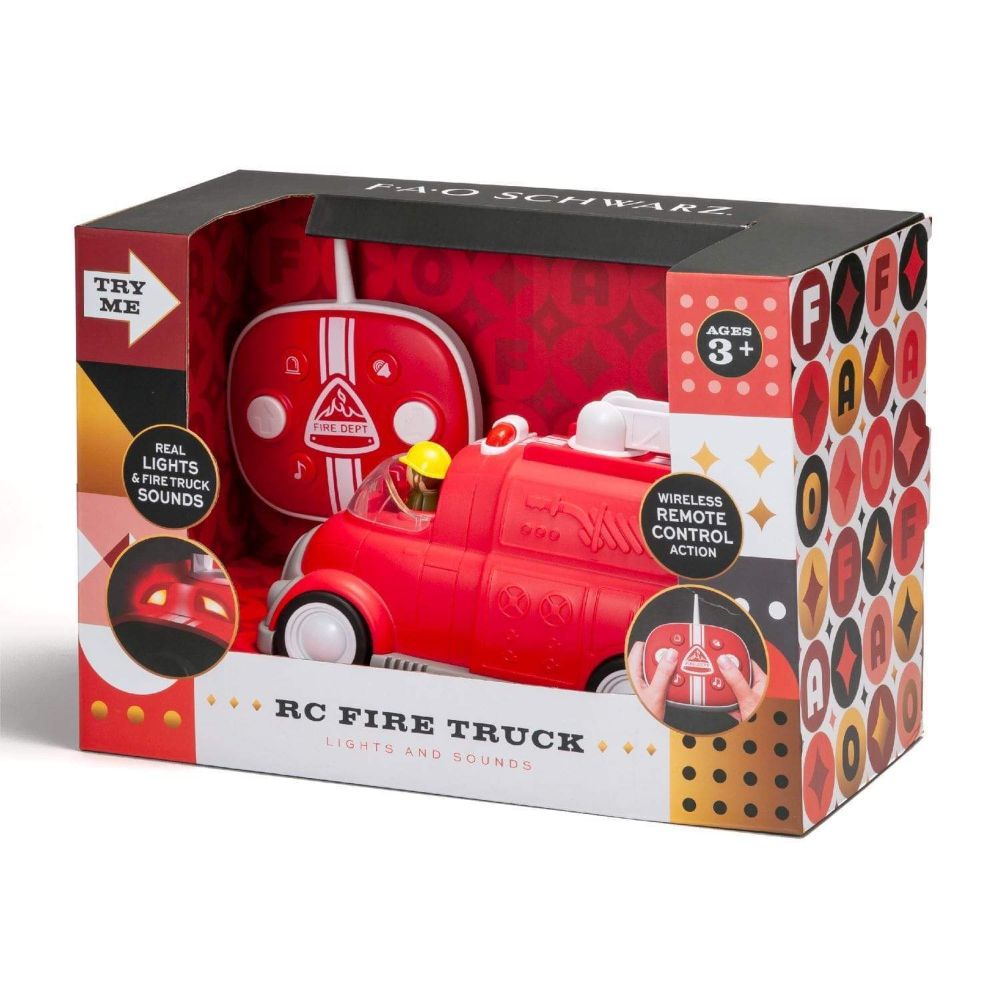 Sharper Image Toy RC Fire Engine Lights and Sounds
