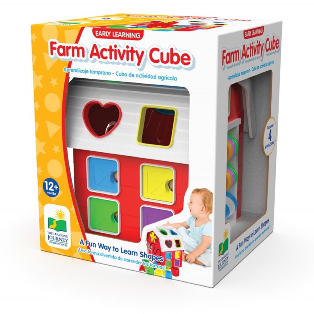 The Learning Journey Farm Activity Cube  Image#1