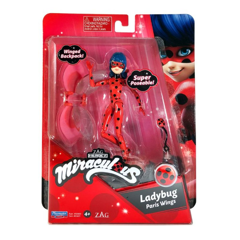 Miraculous - Moments Small Dolls - Ladybug Paris Wings