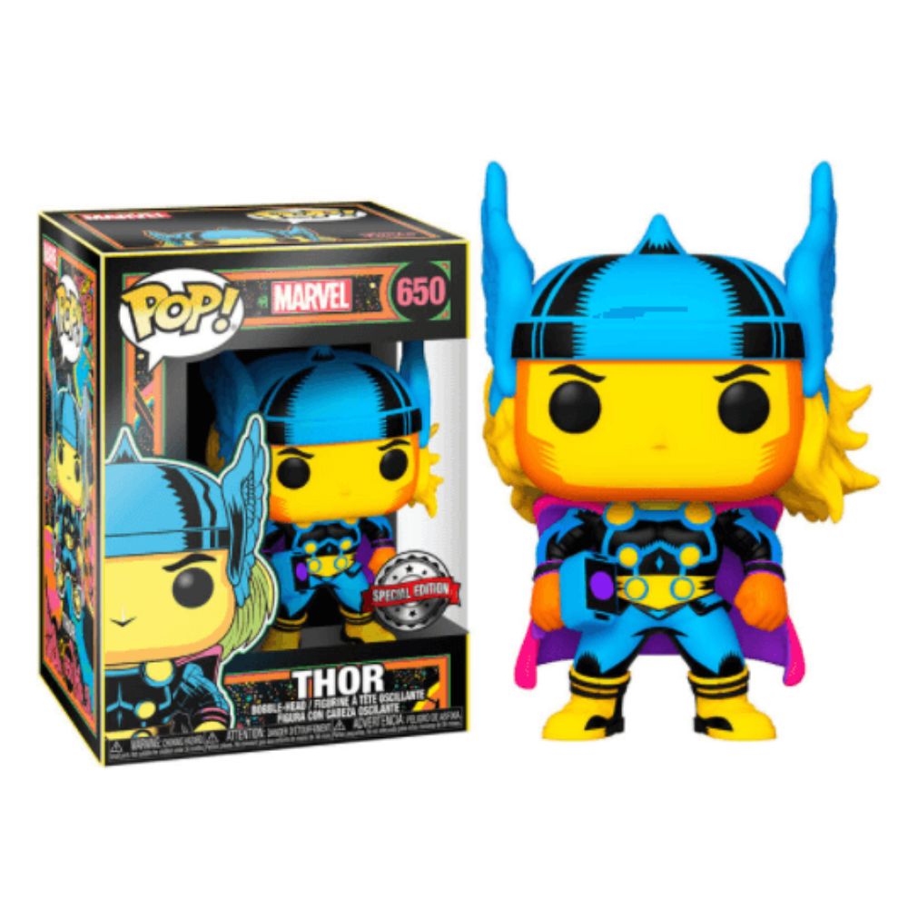 Funko Pop Marvel Black Light  Thor