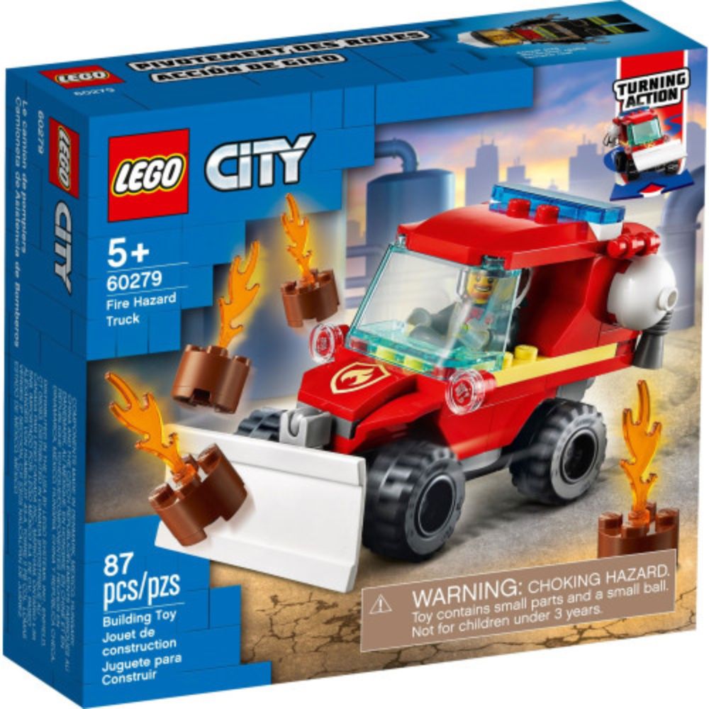 Lego City Fire Hazard Truck  Image#1