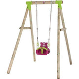 Plum Quoll Wooden Swing Set