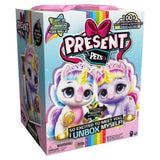 Present Pets, Unicorn Interactive Plush Toy with Bonus Comb, Light-up Horn and Over 100 Sounds and Actions