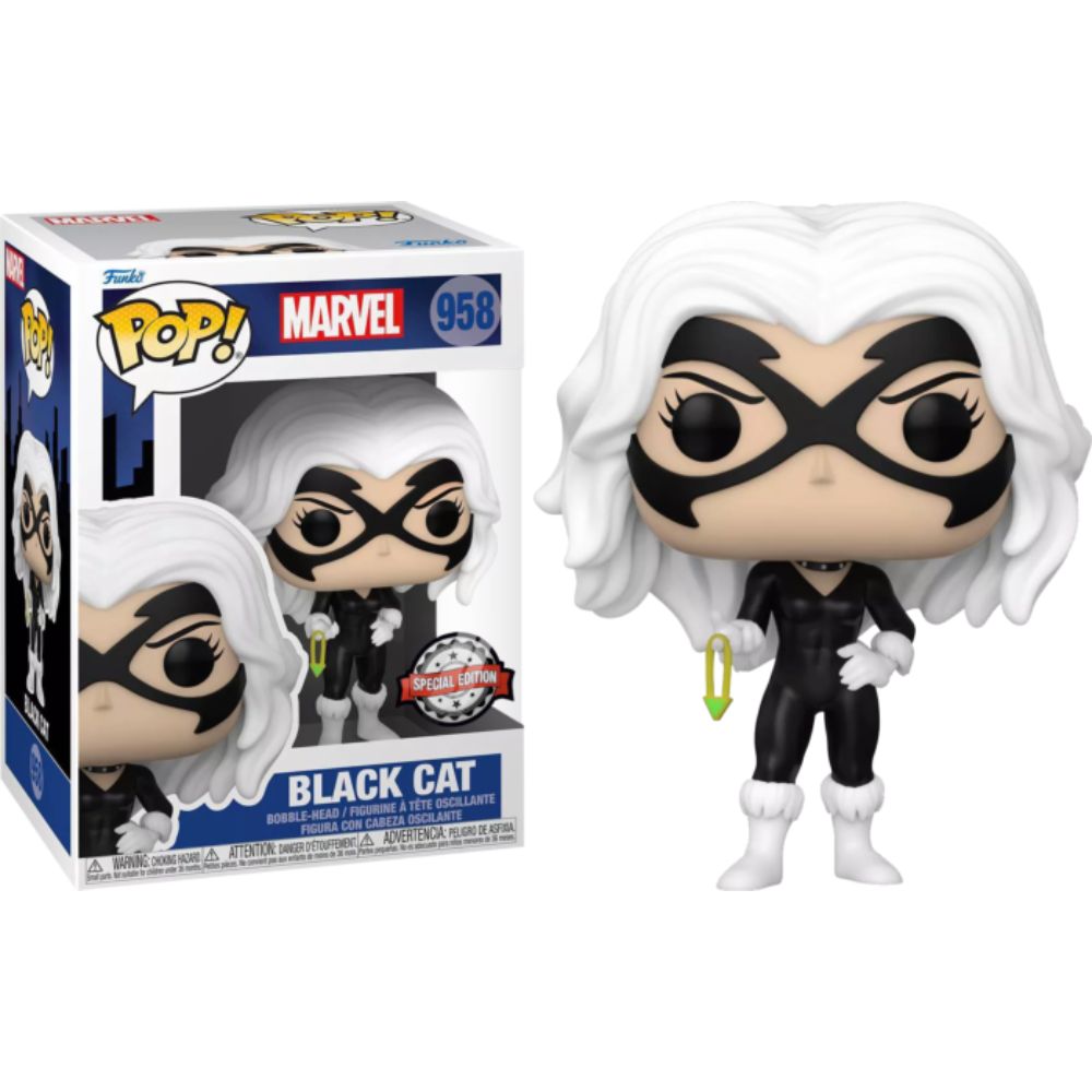 Funko Pop Marvel: Animated Spiderman - Black Cat
