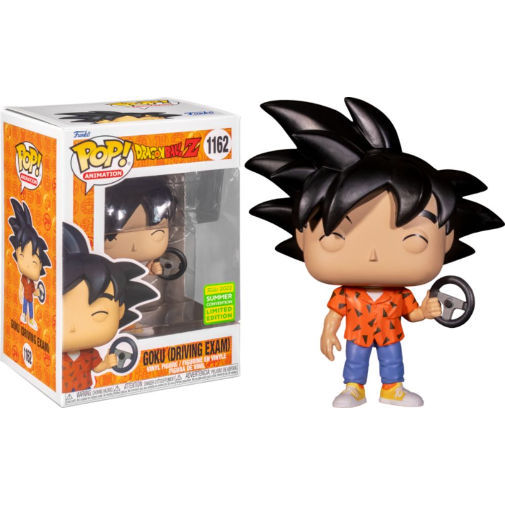Funko Pop Goku at Driving Exam