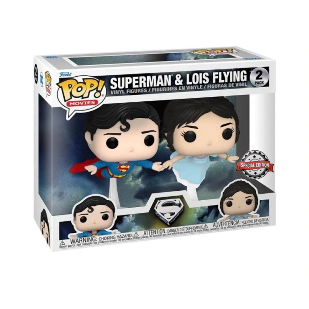 Funko Pop Superman  Lois Flying 2PK