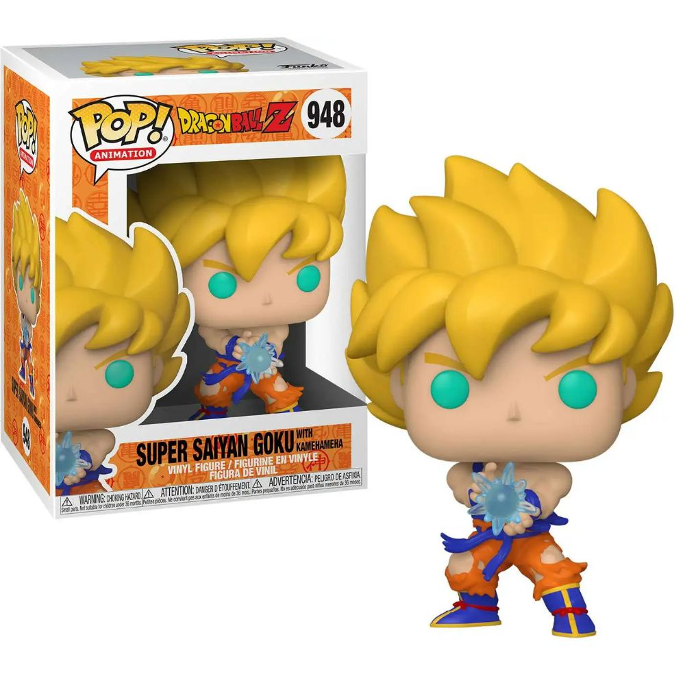 Funko Pop Goku With Kamehameha Wave