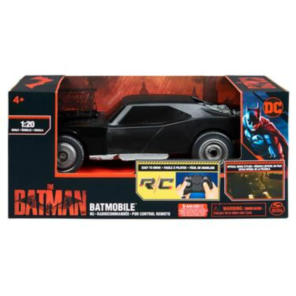 DC Comics The Batman Batmobile RC Car Toys4me