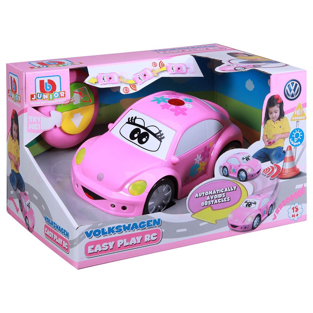 BB Junior Volkswagen Easy Play RC Toy Car - Pink