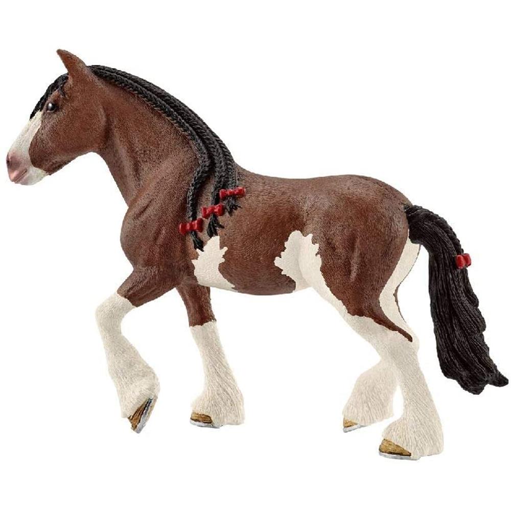Schleich Farm World Clydesdale Mare Toy Figure  Image#1