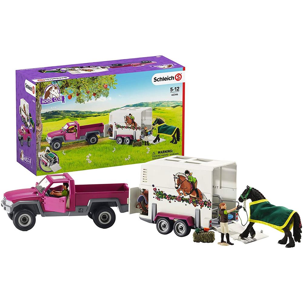 Schleich Club Pick Up with Horse Box  Image#1