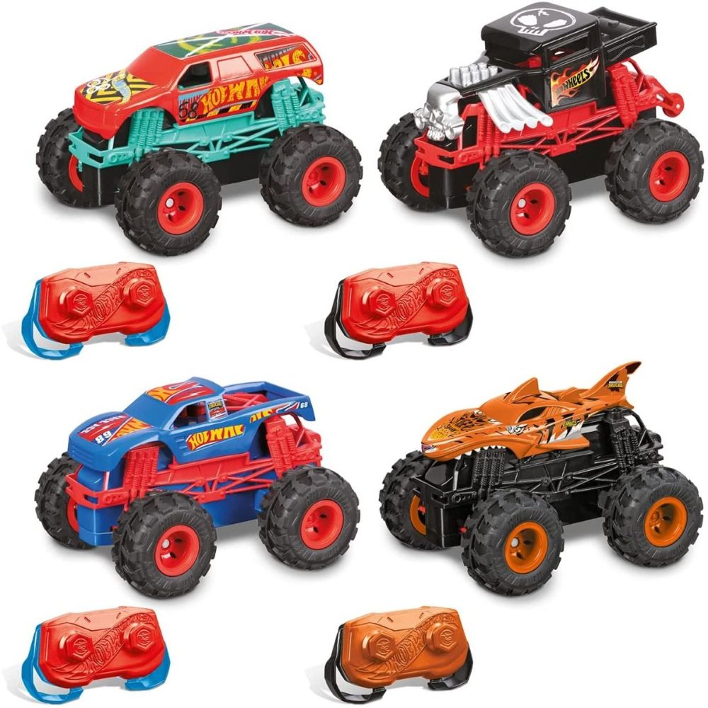 Hot Wheels RC Mini Monster Trucks Asst