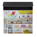 Plum Peppermint Townhouse 2-In-1 Wooden Kitchen & Dolls House  Image#2