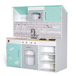Plum Peppermint Townhouse 2-In-1 Wooden Kitchen & Dolls House  Image#1