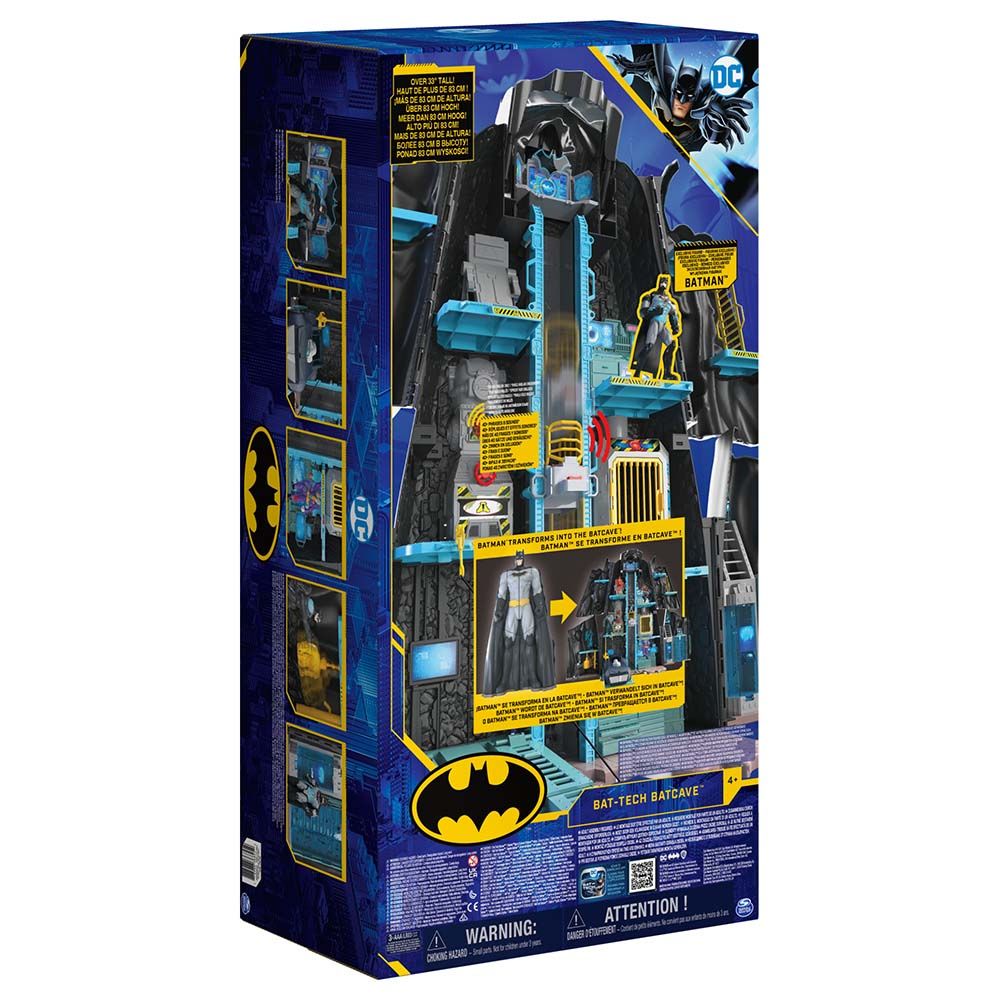 DC Comics Batman, Bat-Tech Batcave, Giant Transforming Playset