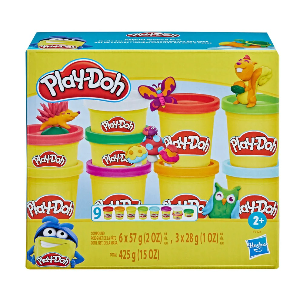 Play-Doh Colorful Compound 9 Pack Assorted