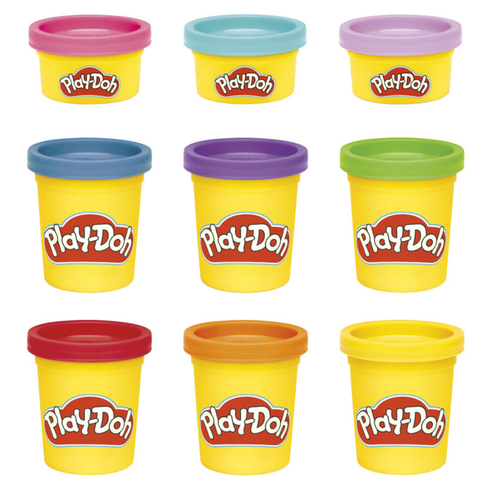 Play-Doh Colorful Compound 9 Pack Assorted
