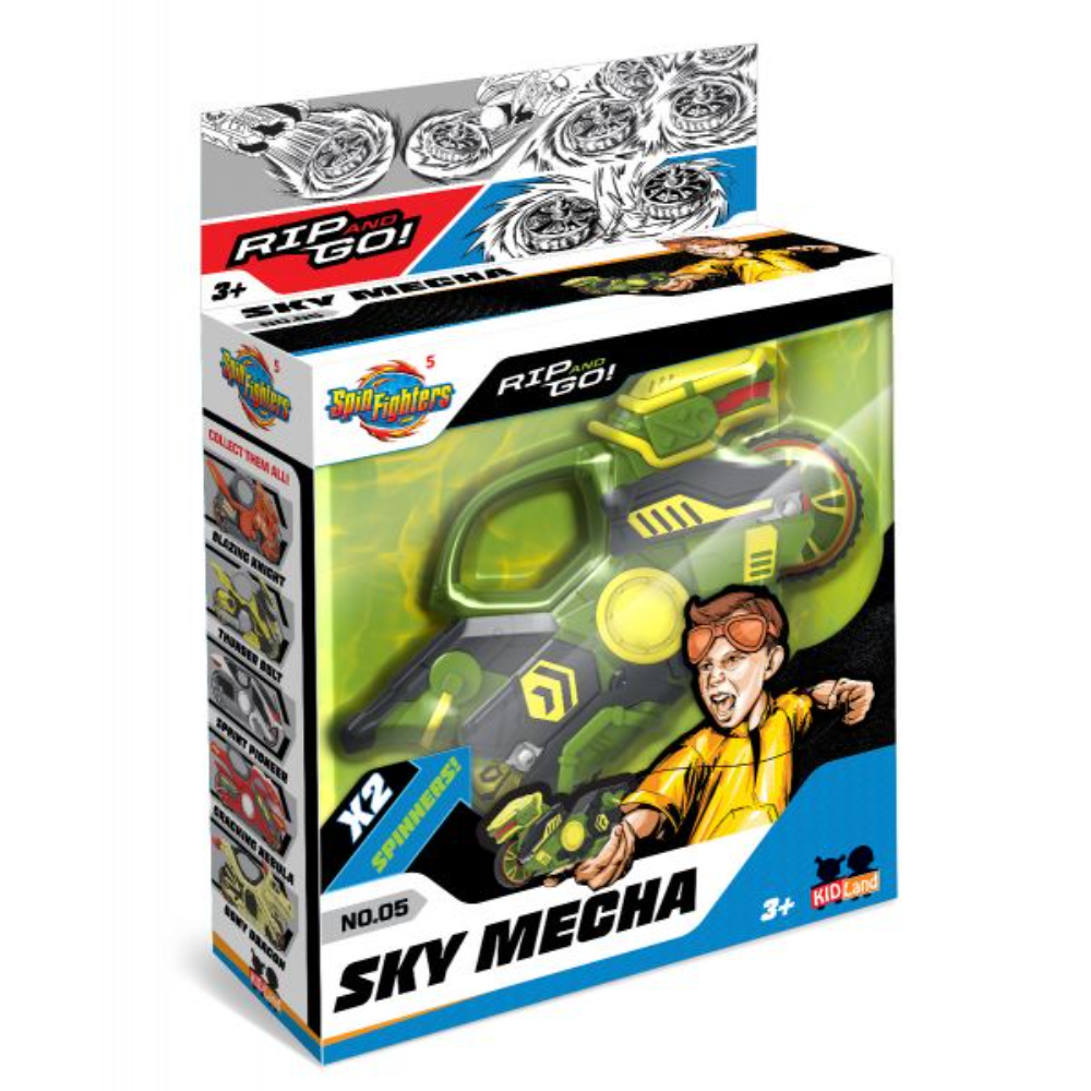 Spin Fighters Standard Series Sky Mecha