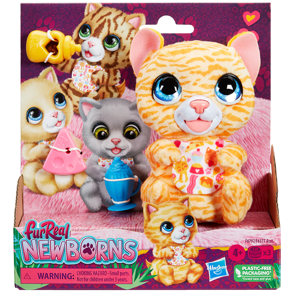 Fur Real Newborns Kitty Cat Toys4me