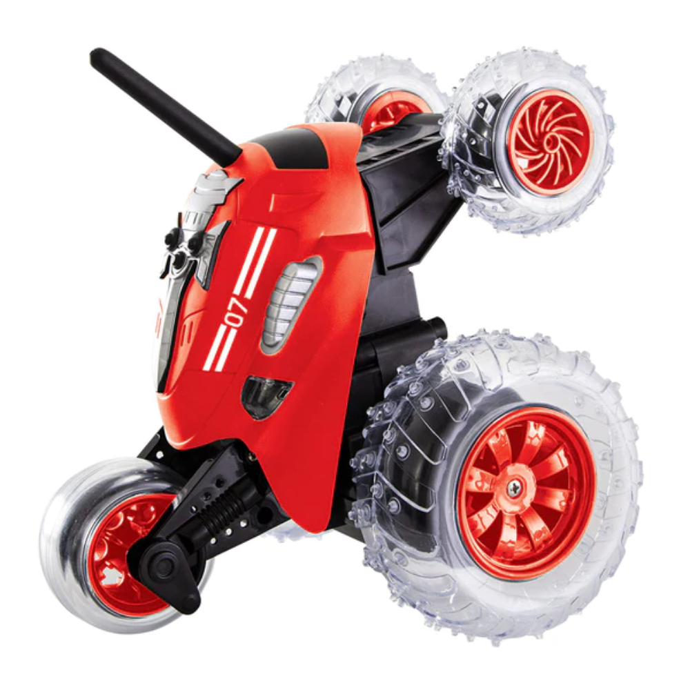 Sharper Image Thunder Tumbler Monster Spinning Red