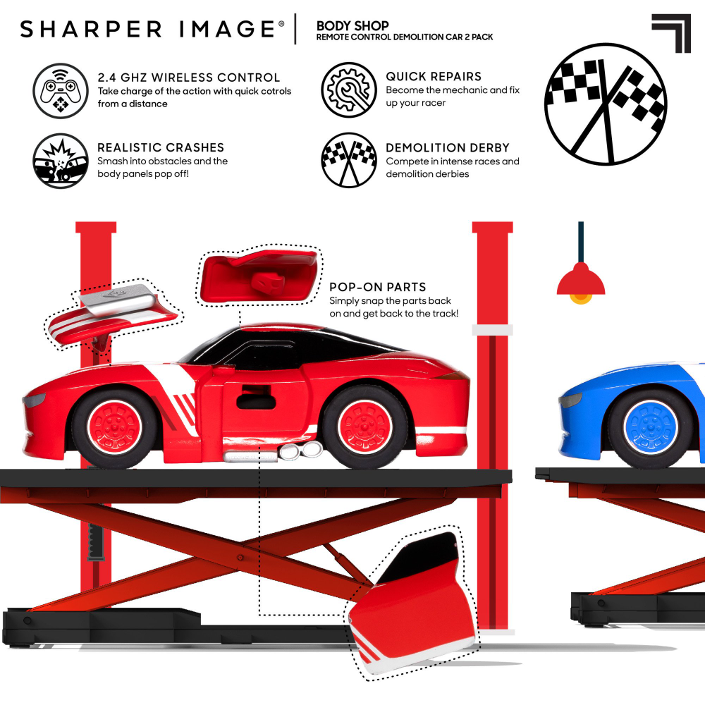 Sharper Image RC Demolition Car 2 Pack