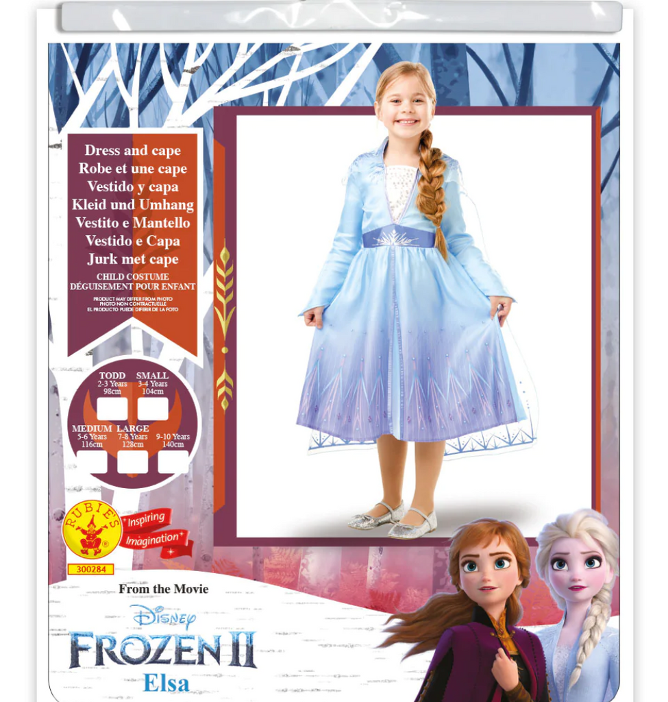 Rubies Frozen Elsa Travel Dress Large