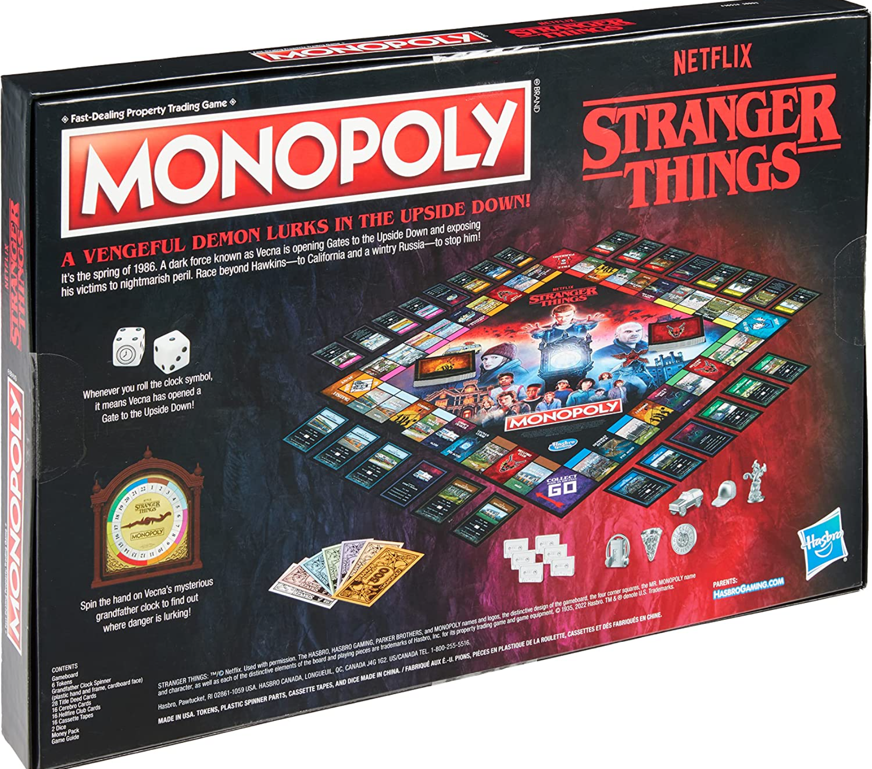 Hasbro Monopoly Stranger Things Hasbro Monopoly Stranger Things