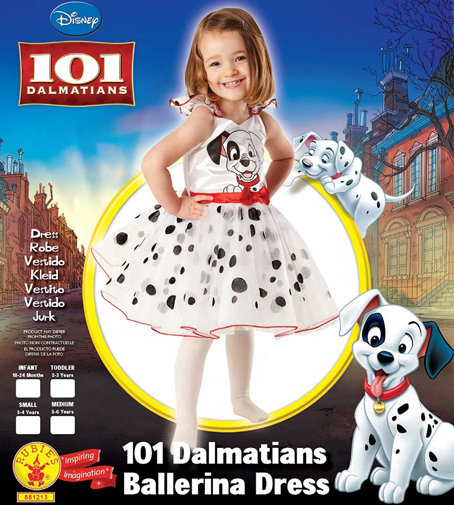 Rubies 101 Dalmatians Ballerina Dress - Small