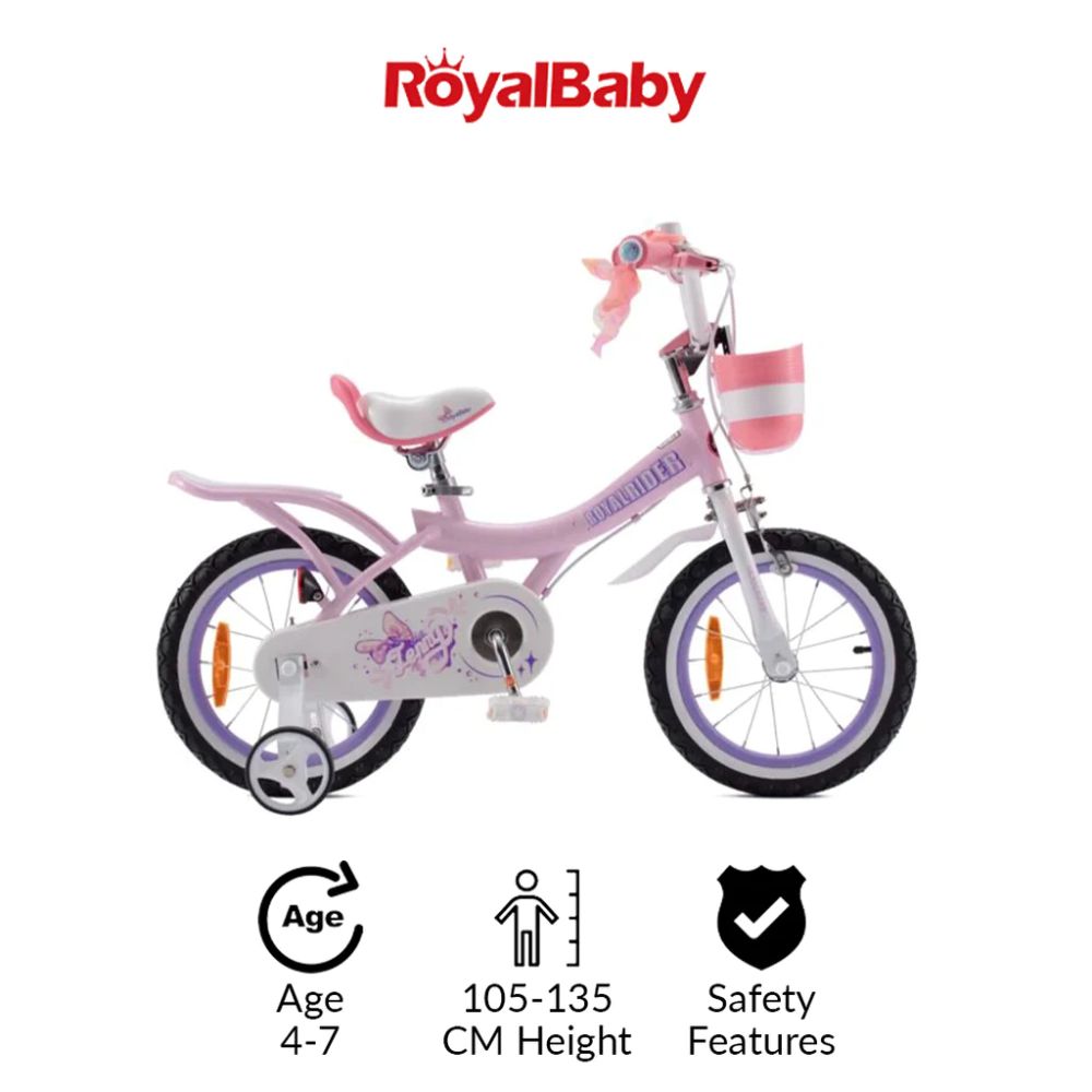Royal Baby - Jenny 16" Kids Bike Pink