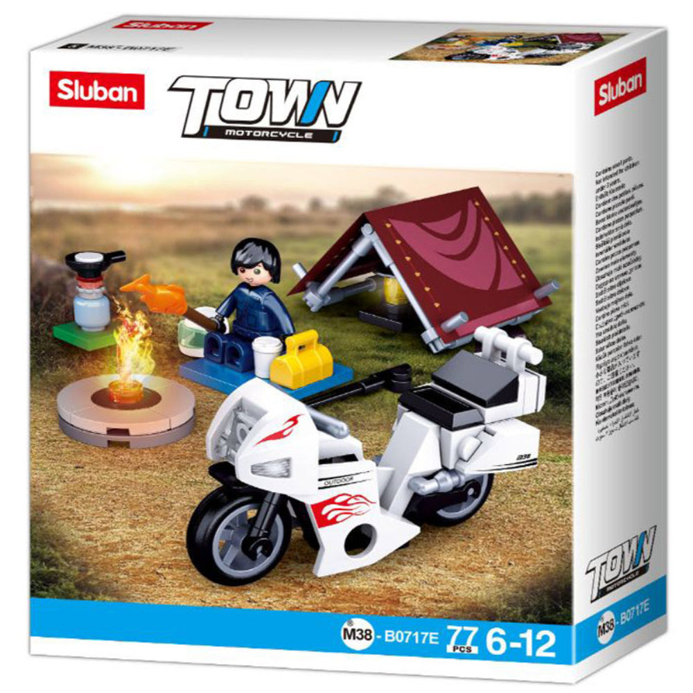 Sluban - Town Motorcycle - 77pcs  Image#1