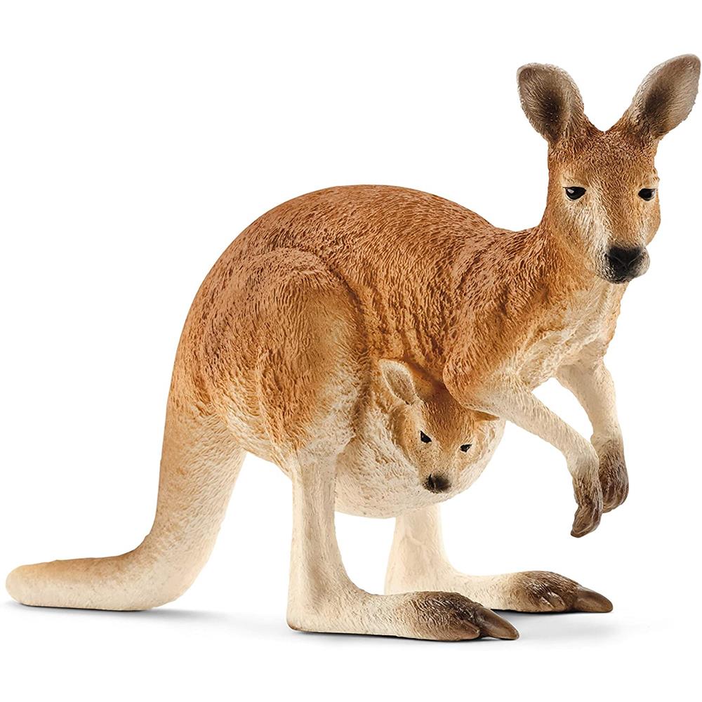 Schleich Wild Life Kangaroo Educational Figurine  Image#1