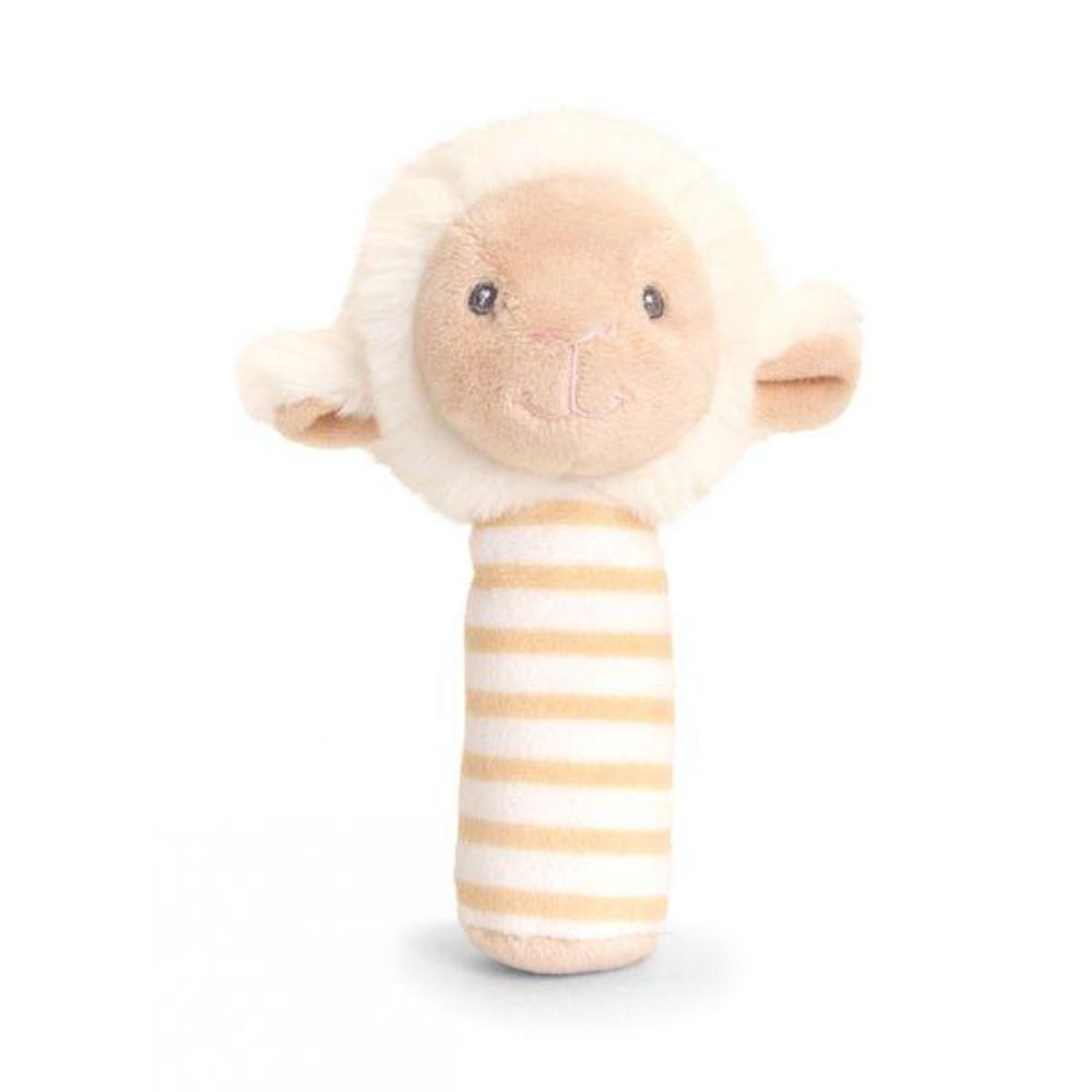 Keel Toys - Keeleco Lullaby Lamb Stick Rattle