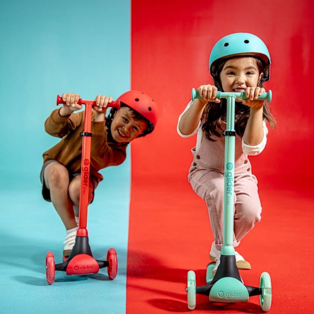 Y Glider Kiwi Kids Scooter - green