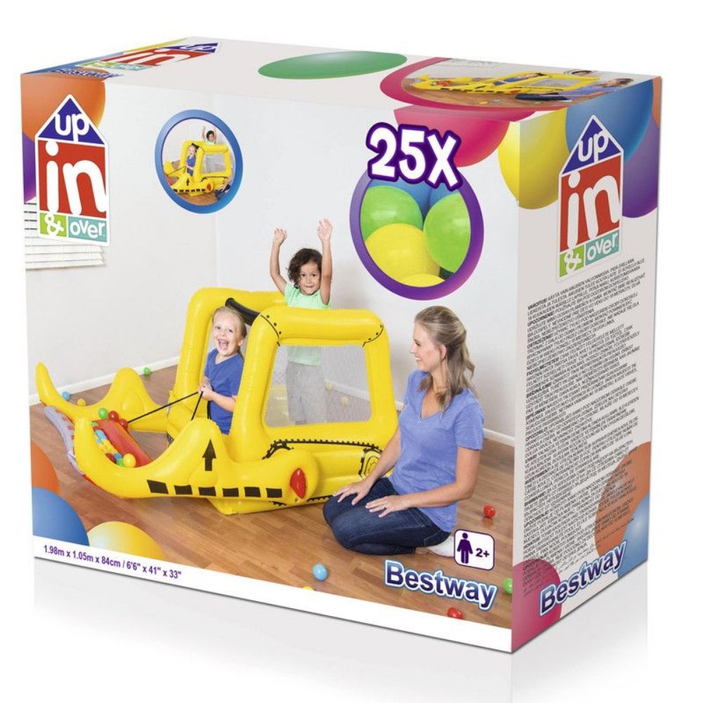 Bestway 6'6" X 41" X 33"/1.98M X 1.05M X 84Cm Dozer Ball Pit
