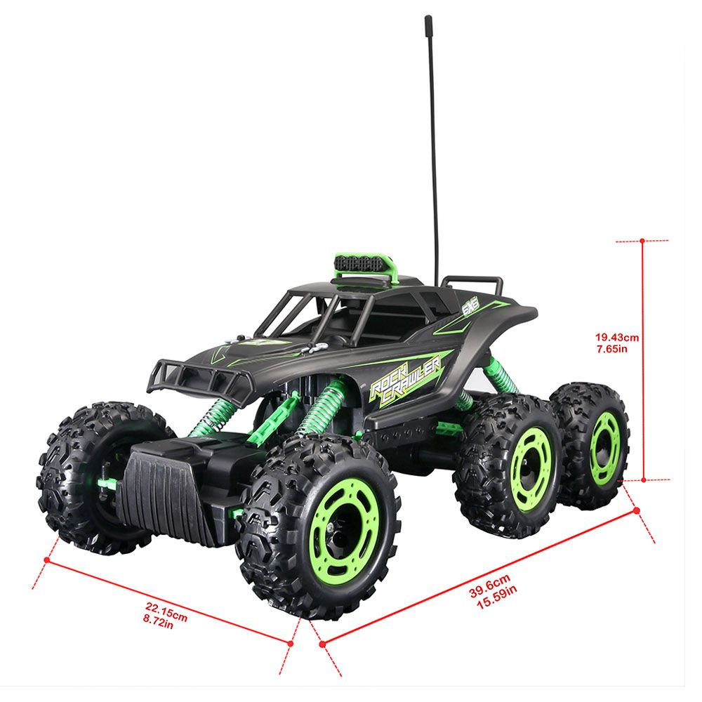 Maisto Rock Crawler 6*6 27Mhz 3 bands