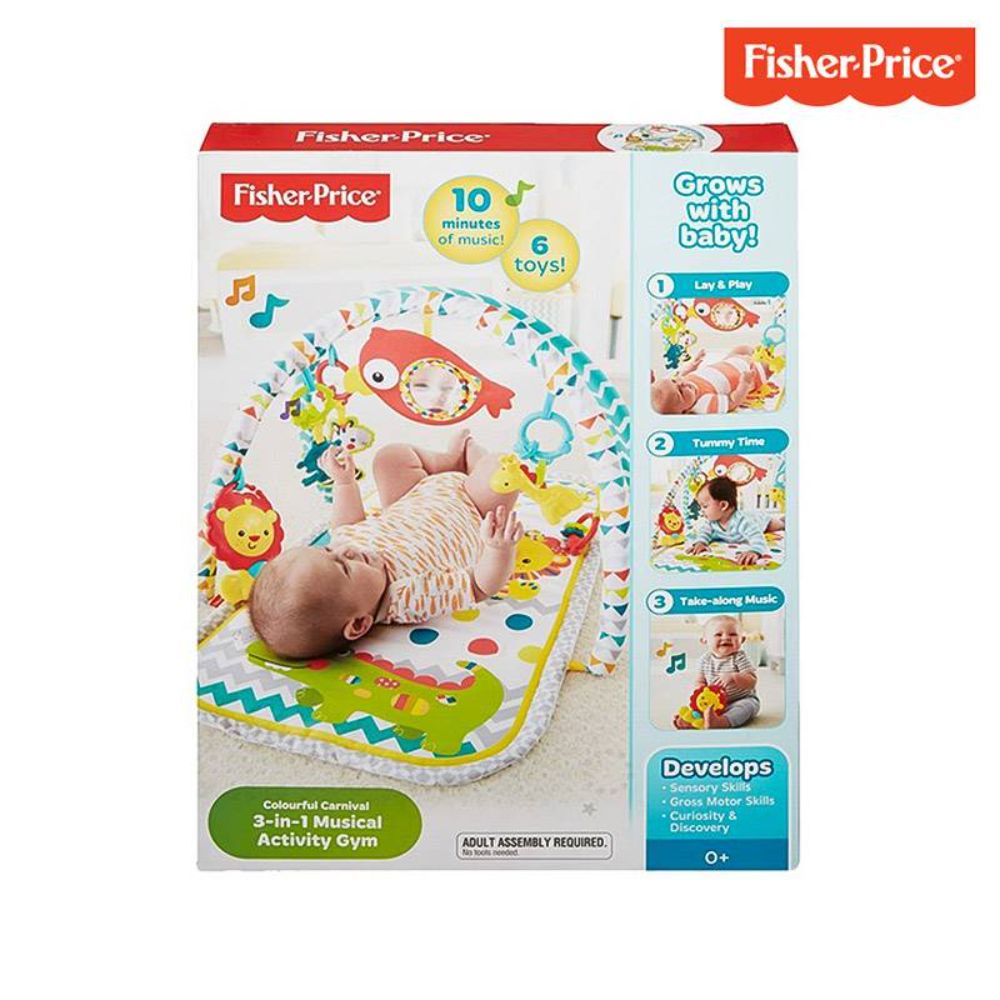 Fisher-Price 3-in-1 Musical Activity Gym