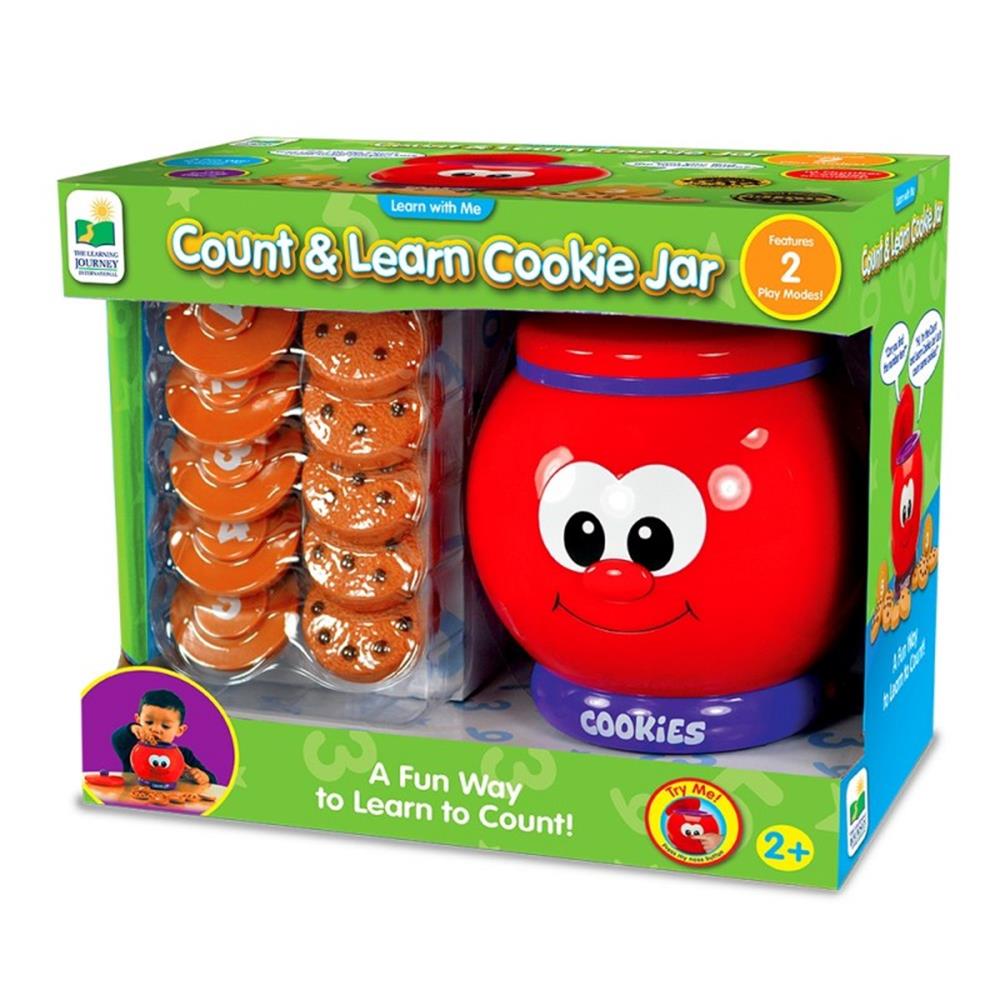 The Learning Journey Learn With Me Count And Learn Cookie Jar Toys4me