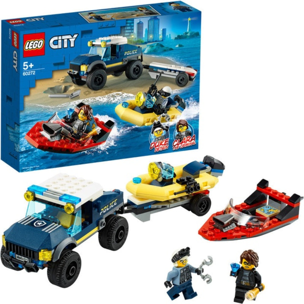 Lego Elite Police Boat Transport – Toys4me