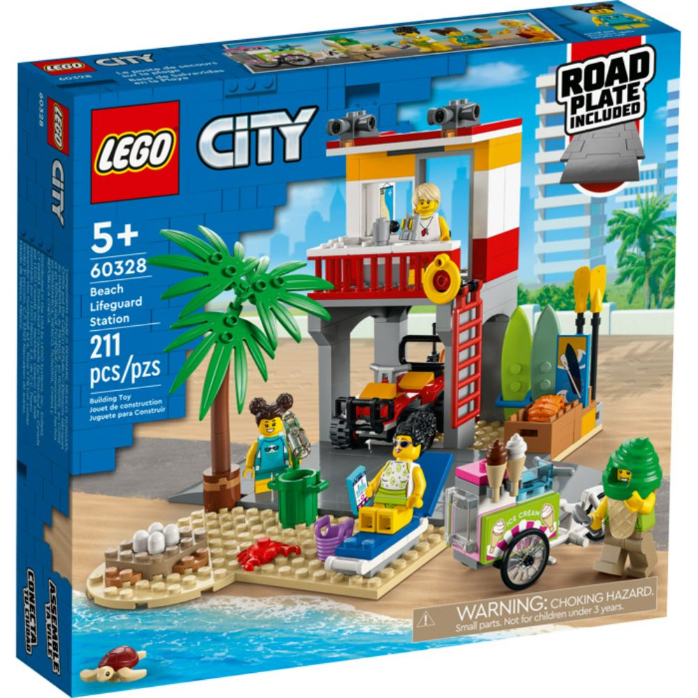 Lego Beach Lifeguard